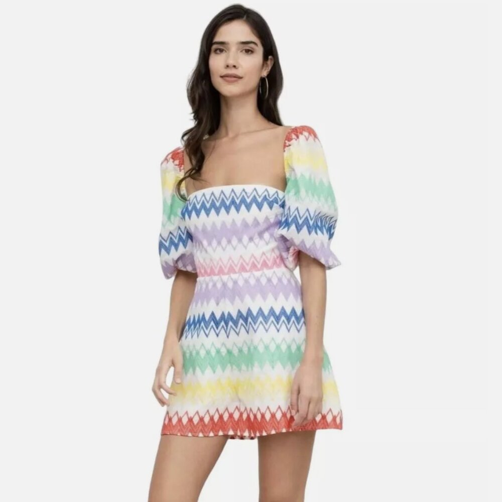 SEND OFFERS NWT Yumi Kim Jillian Rainbow Romper